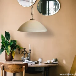 Straluma Hanglamp Capri brons/Glas><noscript><img width=