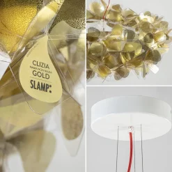 Straluma Hanglamp Clizia Mama Non Mama gold/red><noscript><img width=