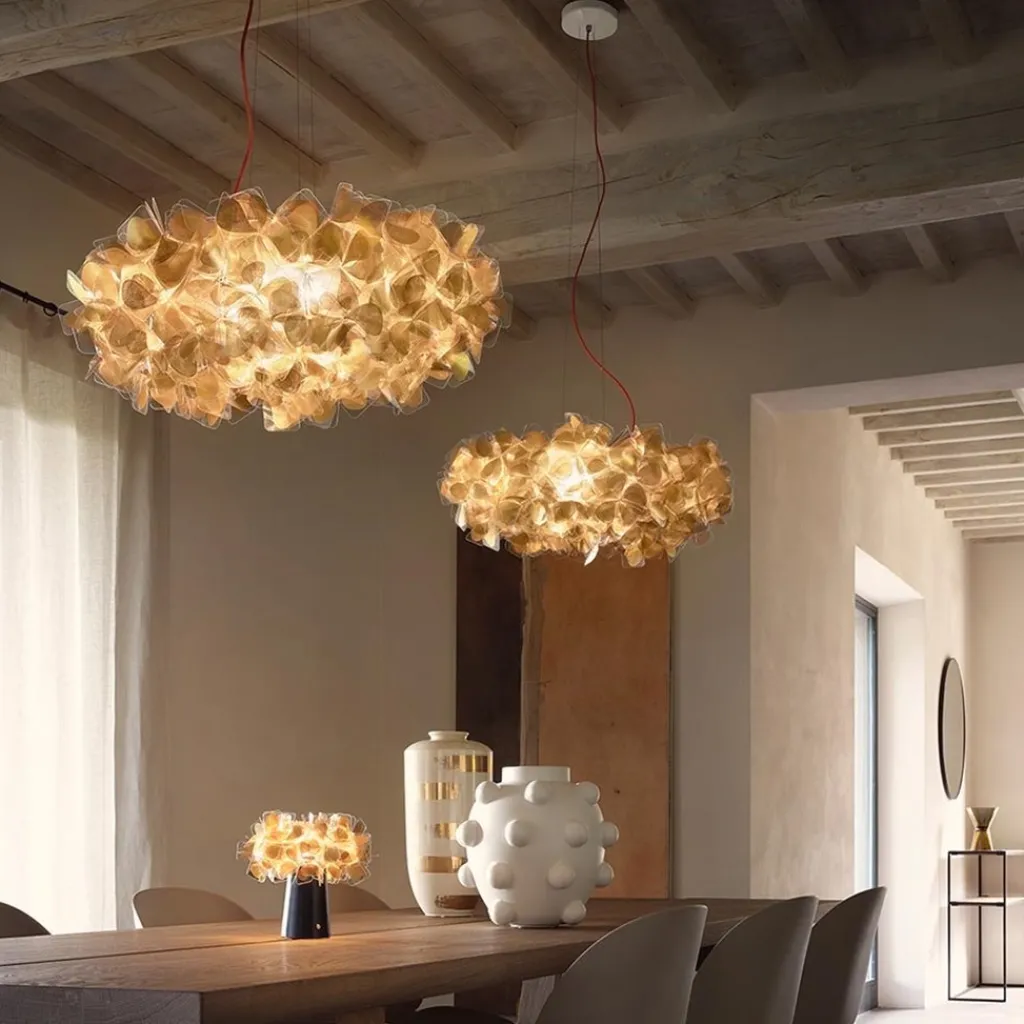 Straluma Hanglamp Clizia Mama Non Mama gold/red> Eettafellampen|Eetkamerverlichting