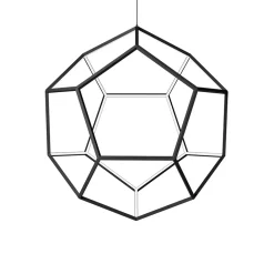 Straluma Hanglamp Dodeca 65 zwart> Hanglampen|Eettafellampen