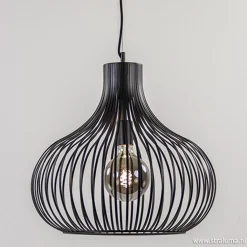 Straluma Hanglamp draad zwart groot 48cm> Eettafellampen|Draadlampen