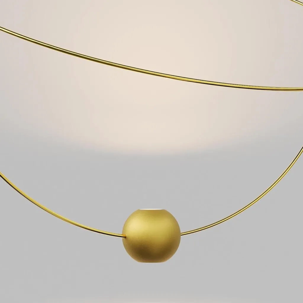 Straluma Hanglamp Elara 80 goud> Hanglampen|Videverlichting