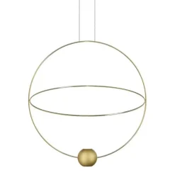 Straluma Hanglamp Elara 60cm goud/matgoud> Eettafellampen|Videverlichting