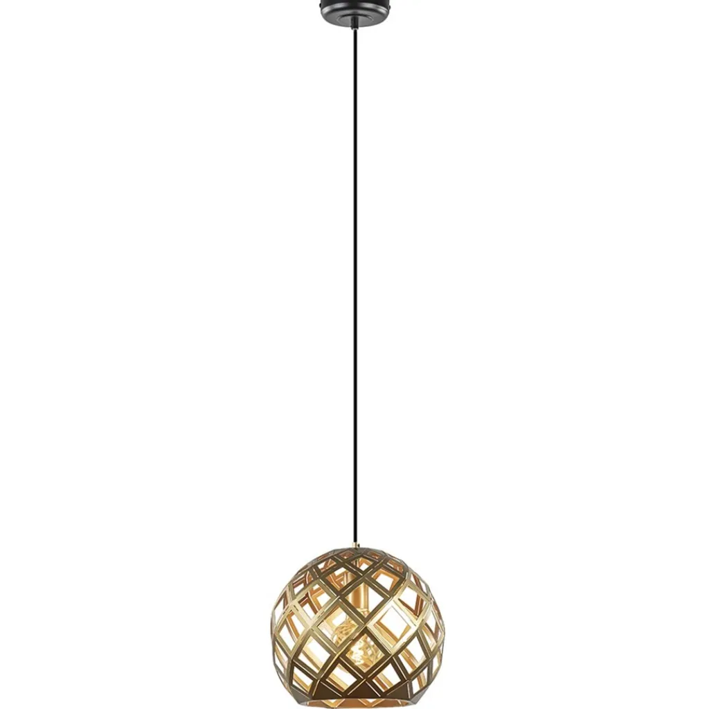 Straluma Hanglamp Emma 30cm matgoud> Keukenverlichting|Eetkamerverlichting