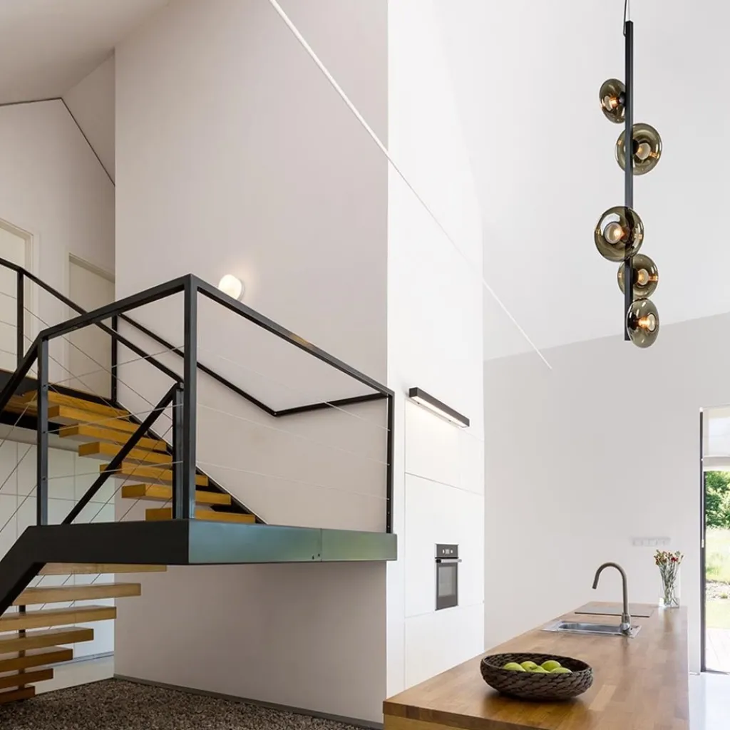 Straluma Hanglamp Hoseki verticaal zwart/smoke> Hanglampen|Videverlichting