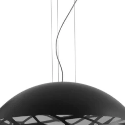 Straluma Hanglamp Kelly Dome 80cm zwart><noscript><img width=