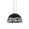 Straluma Hanglamp Kelly Dome zwart 50cm> Eettafellampen|Woonkamerlampen