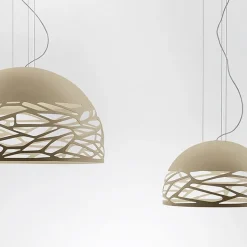 Straluma Hanglamp Kelly koepel 50cm champagne><noscript><img width=