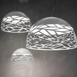 Straluma Hanglamp Kelly koepel 80cm wit><noscript><img width=