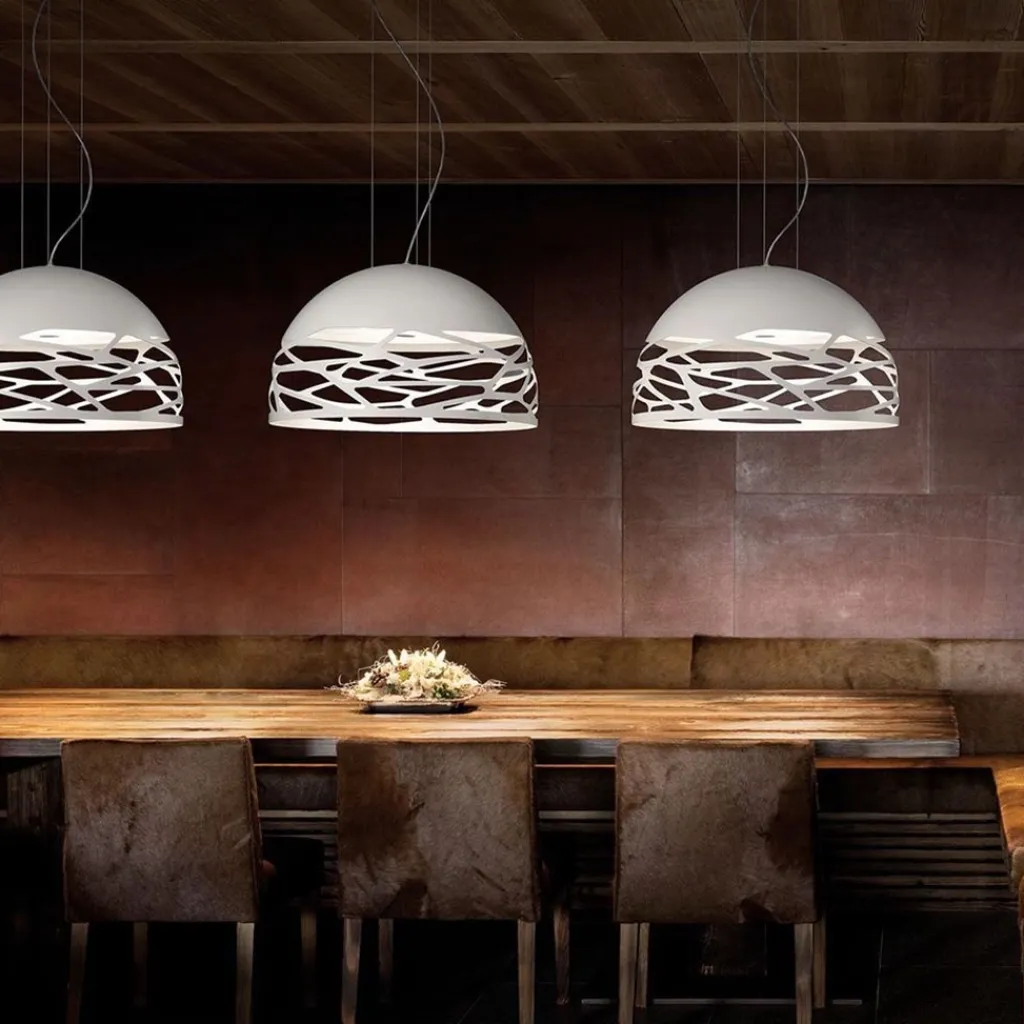 Straluma Hanglamp Kelly koepel 60cm wit> Videverlichting|Woonkamerlampen