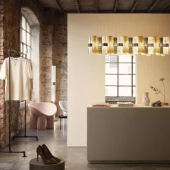 Straluma Hanglamp La Lollo linear 140 goud><noscript><img width=