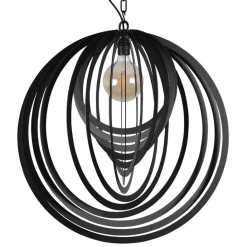 Straluma Hanglamp Limone zwart 60cm> Eettafellampen|Keukenverlichting