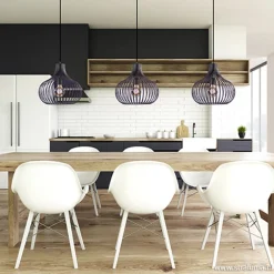 Straluma Hanglamp Onion 3L draad zwart><noscript><img width=