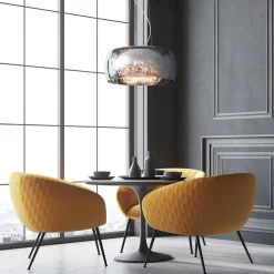 Straluma Hanglamp Pearl Raindrops smokey glas><noscript><img width=