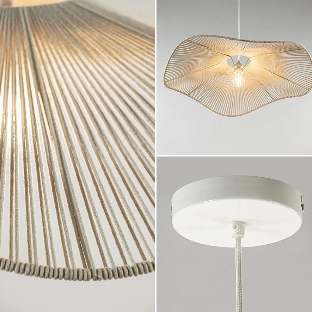 Straluma Hanglamp Rafa 70 katoendraad crème> Hanglampen|Eettafellampen