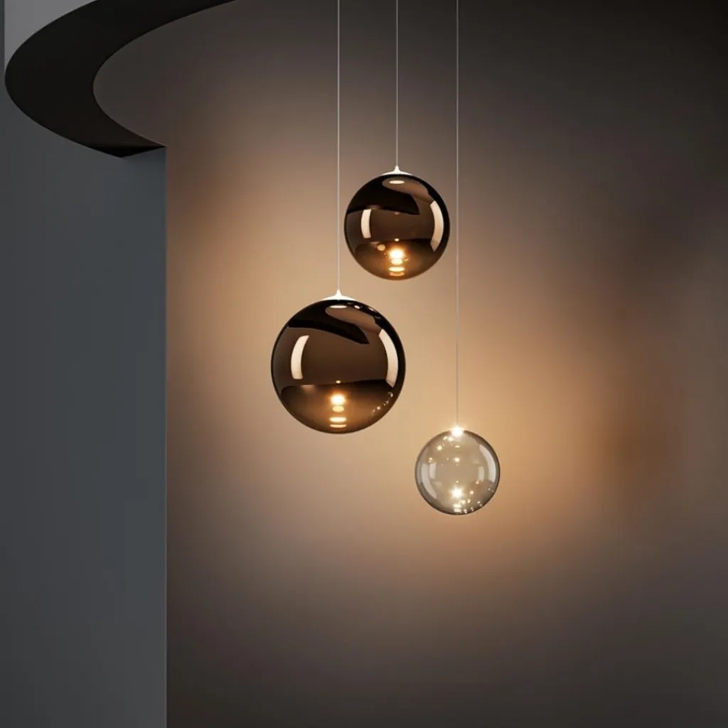 Straluma Hanglamp Random Solo 18cm brons> Hanglampen|Videverlichting