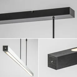 Straluma Hanglamp Real zwart up+down 2xpush dtw><noscript><img width=