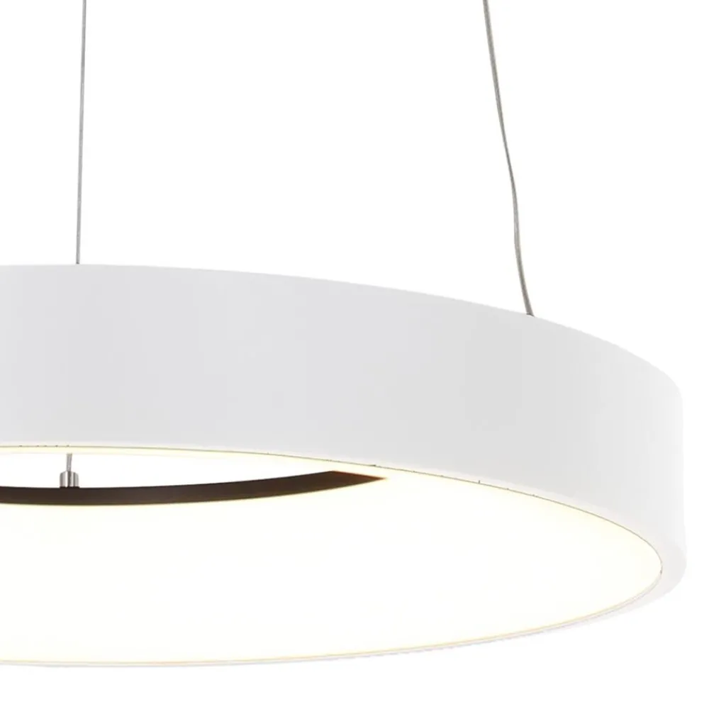 Straluma Hanglamp Ringlede wit 48cm> Hanglampen|Keukenverlichting