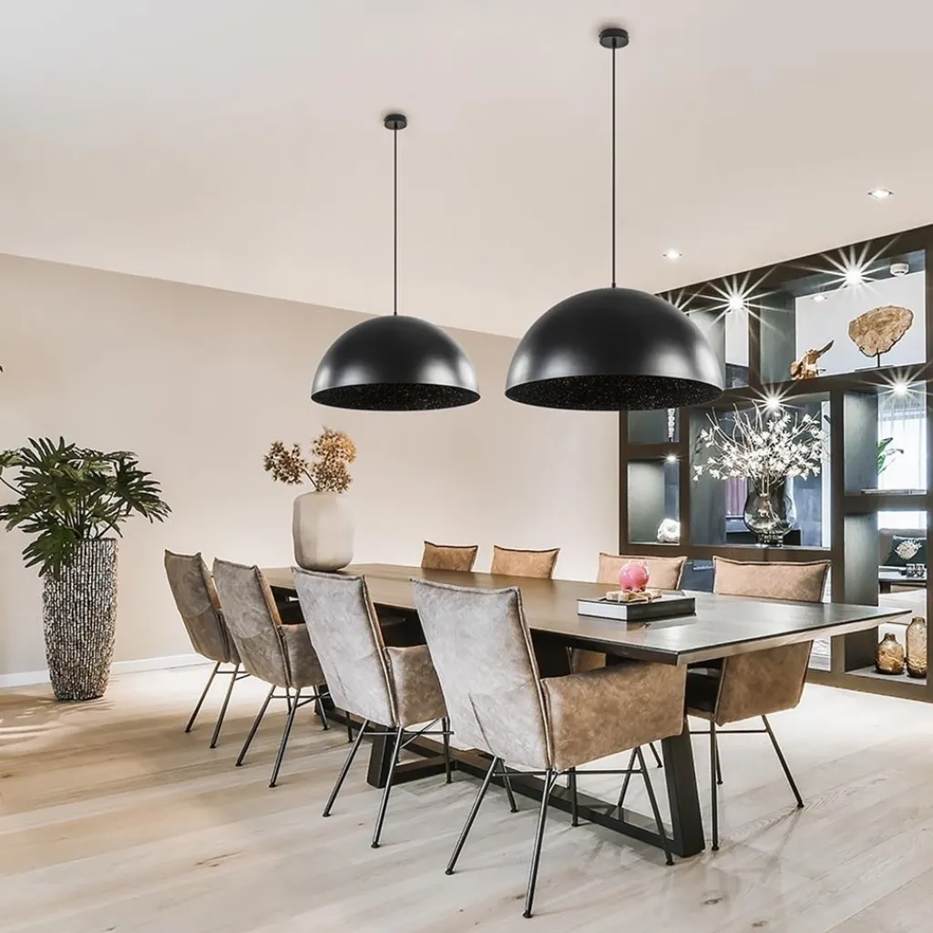 Straluma Hanglamp Sfera 70 zwart/goud> Woonkamerlampen|Slaapkamerlampen