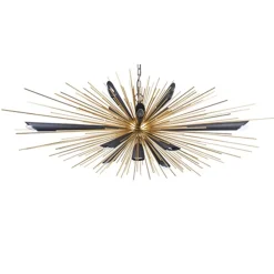 Straluma Hanglamp sprieten zwart/goud> Eettafellampen|Keukenverlichting