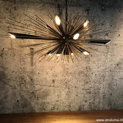 Straluma Hanglamp sprieten zwart/goud><noscript><img width=