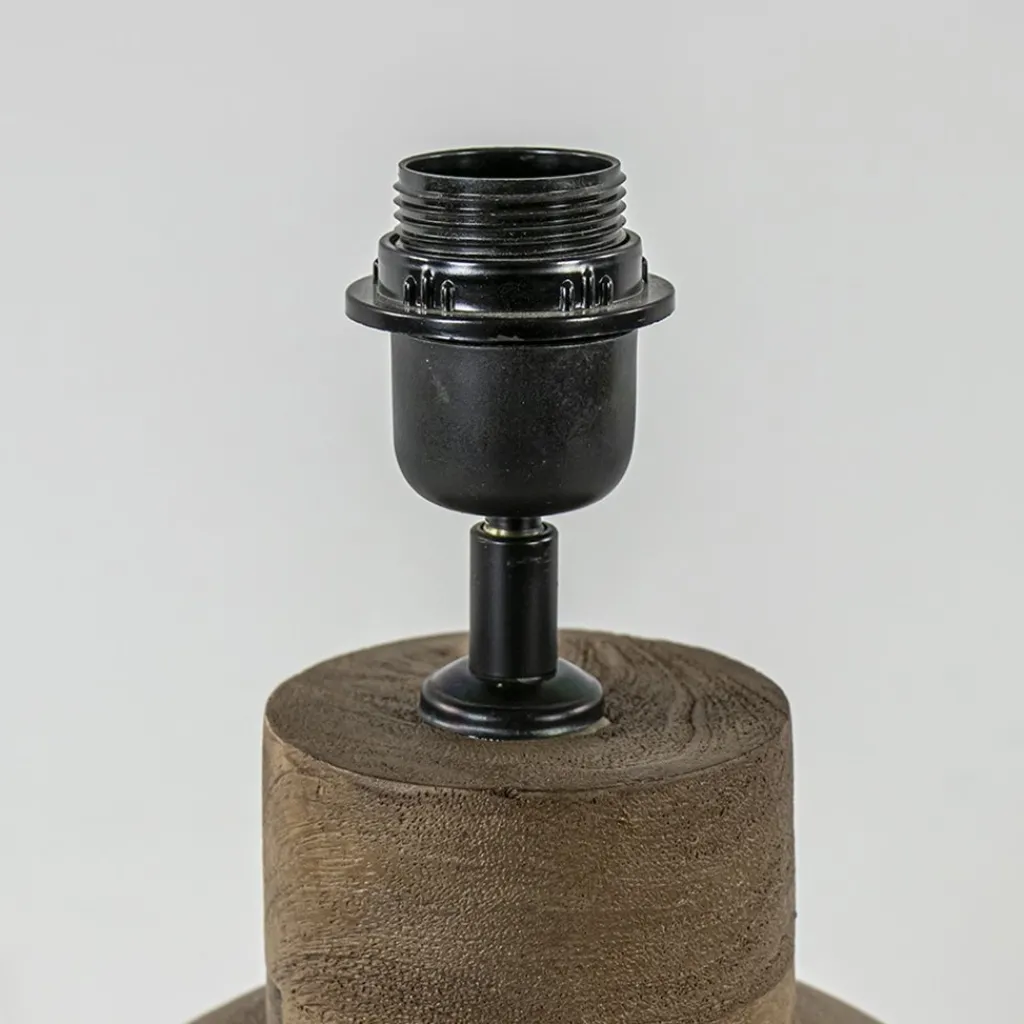 Straluma Houten lampvoet Barumi Light and Living> Tafellampen|Lampenvoeten