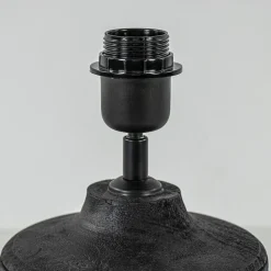 Straluma Houten lampvoet Paolu zwart exclusief kap><noscript><img width=