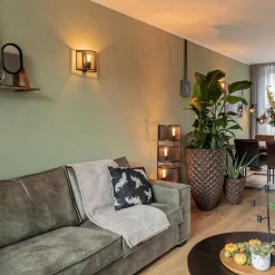 Straluma Industrieel landelijke wandlamp met gaas><noscript><img width=