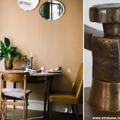 Straluma Industriele vloerlamp driepoot brons antiek><noscript><img width=