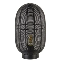 Straluma Industriële draad tafellamp Ophra zwart> Draadlampen|Light and Living