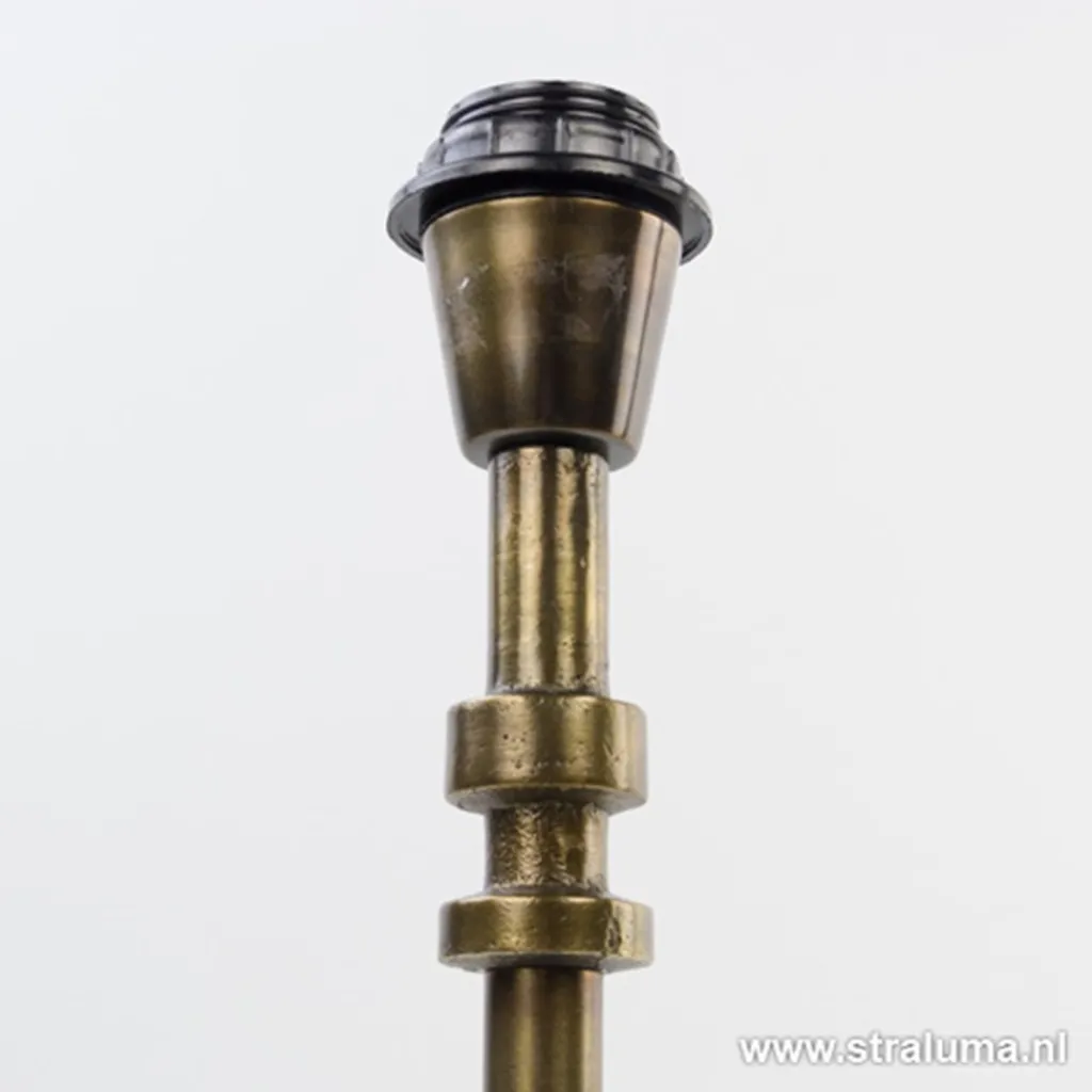 Straluma Klassieke lampvoet-tafellamp brons> Lampenvoeten|Light and Living