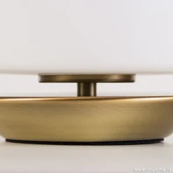 Straluma Klassieke LED tafellamp brons dimbaar><noscript><img width=