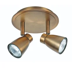 Straluma Klassieke spot brons Mirage verstelb.> Opbouwspots|Woonkamerlampen