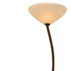 Straluma Klassieke vloerlamp Bolzano brons> Leeslampen|Uplighters