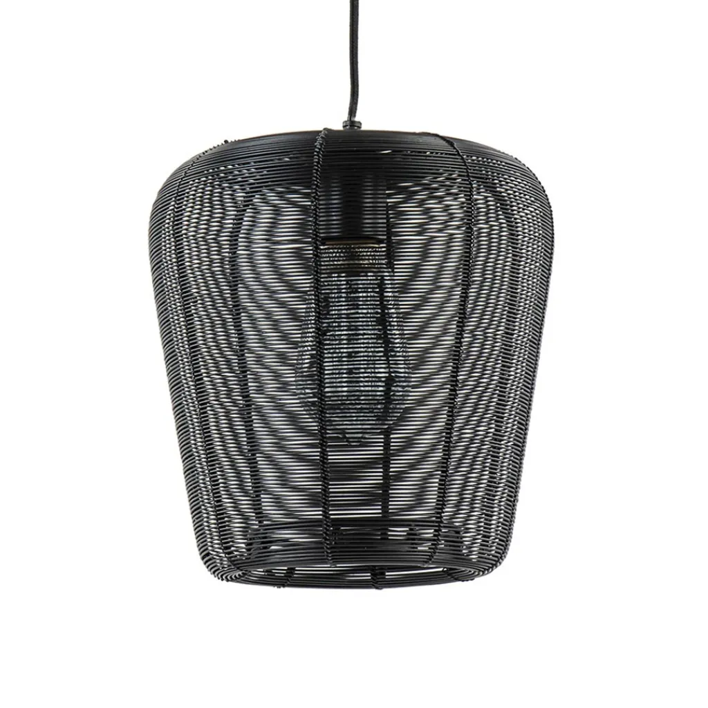 Straluma Kleine draad hanglamp Adeta mat zwart> Draadlampen|Light and Living