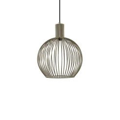 Straluma kleine draad hanglamp mat zand met zwart> Hanglampen|Eettafellampen