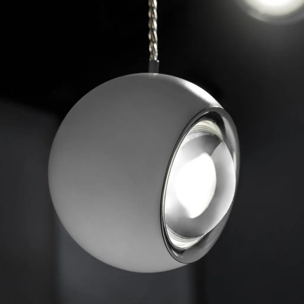 Straluma Kleine Italiaanse design hanglamp LED bol Spider wit> Hanglampen|Videverlichting