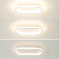 Straluma Kleine LED plafondlamp wit 3-standen dimbaar><noscript><img width=