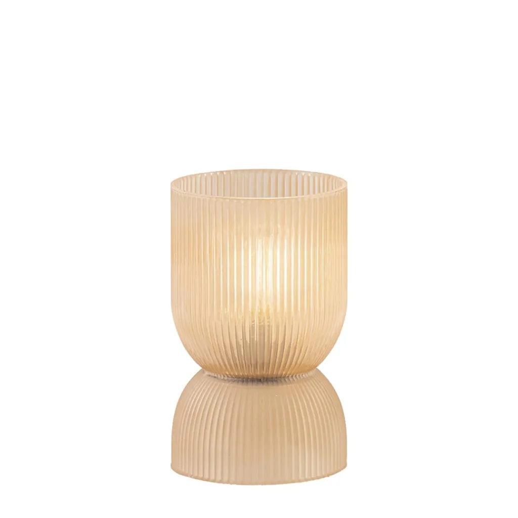 Straluma Kleine Phoebe tafellamp peach op batterijen Light and Living> Light and Living|Woonkamerlampen