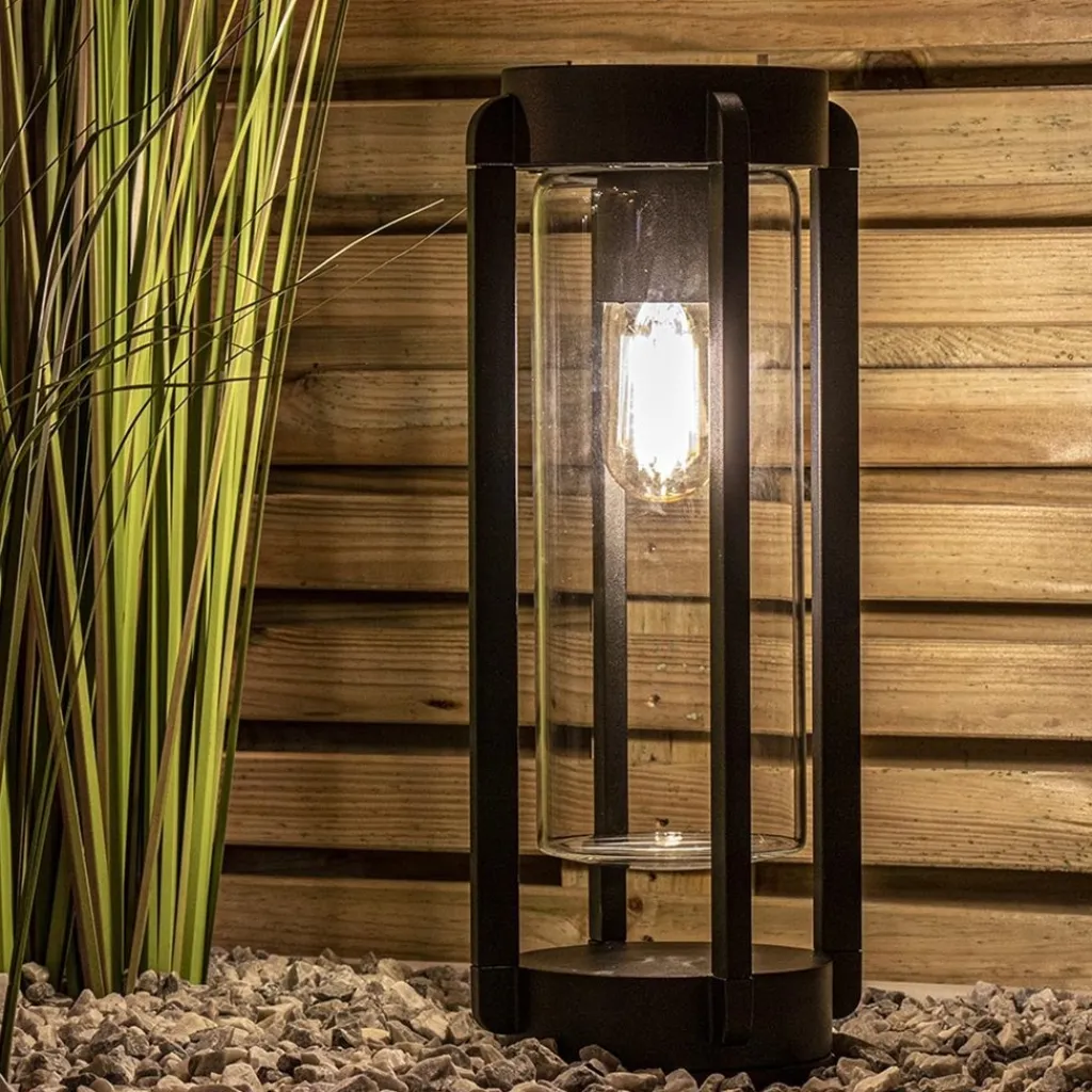 Straluma Kleine staande buitenlamp mat zwart IP44> Buitenlampen