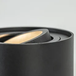 Straluma Kleine tafellamp spot mat zwart metaal><noscript><img width=