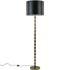 Straluma Lampenkap cilinder zwart met witte binnenzijde><noscript><img width=