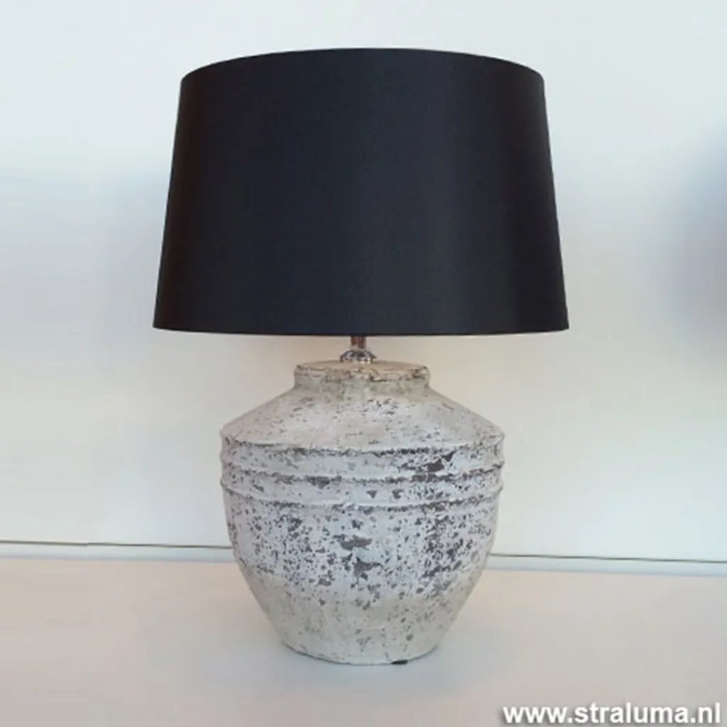 Straluma Lampenkap zwart Bridge 35 cm Chinz 20> Woonkamerlampen|Slaapkamerlampen