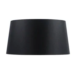 Straluma Lampenkap zwart Bridge 50 cm Chinz 20> Klassieke Verlichting|Woonkamerlampen