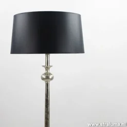 Straluma Lampenkap zwart Bridge 45 cm Chinz 20> Woonkamerlampen|Slaapkamerlampen