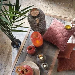 Straluma L&L tafellamp UDUPI bruin-goud Oosters><noscript><img width=