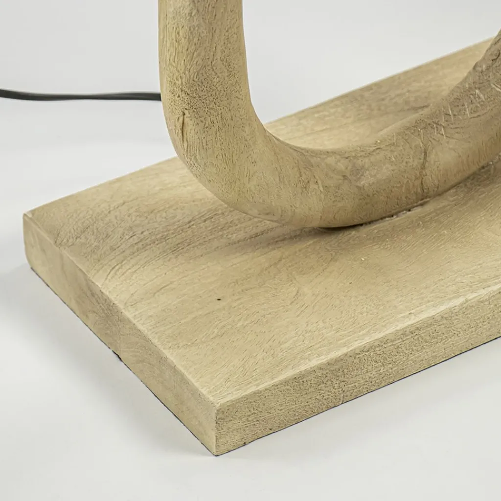 Straluma Lampvoet / vloerlamp Paceco hout naturel> Vloerlampen|Lampenvoeten