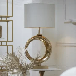 Straluma Lampvoet light gold glossy metaal><noscript><img width=