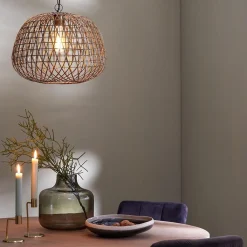 Straluma Landelijke hanglamp Alwina antiek brons L&L><noscript><img width=