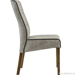 Straluma Landelijke stoel grijs met zwarte bies><noscript><img width=